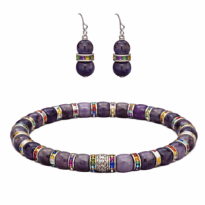 Kaleidoscope Bracelet & Earring Set