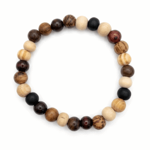 Wood Bead Bracelet